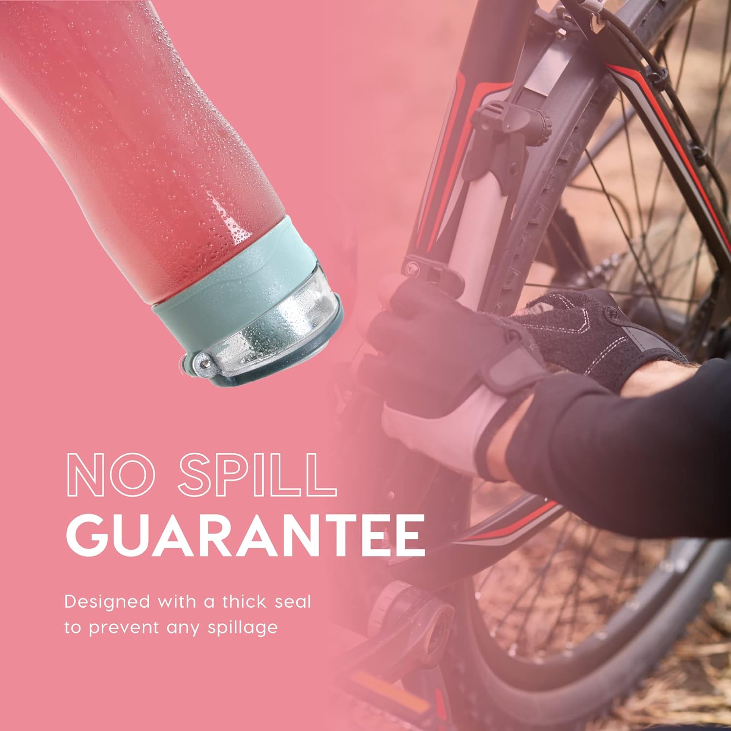 Swigg 1 BPA Free Sports Water Bottles for School Gym Bicycle Car - Leak Proof Sports Waterbottles - See Through Reusable Clear Water Bottle botella de agua Made of Tritan Plastic Refillable 20-24oz